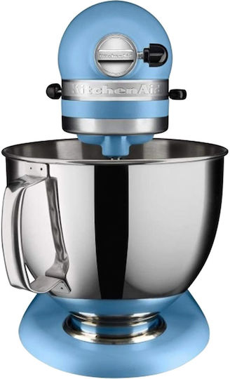 Kitchenaid Artisan Mixer Planetar 300W Cu Bol Inox 4.8lt Catifea Albastră
