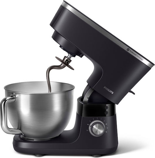 Philips Series 7000 Κουζινομηχανή 1000W με Ανοξείδωτο Κάδο 5.5lt Μαύρη