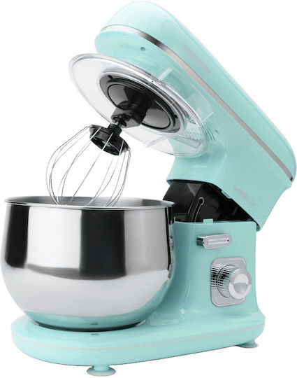 Küchenmaschine 1100W mit Rostfreiem Schüssel 5lt Minzgrün
