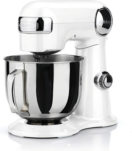Küchenmaschine 500W mit Rostfreiem Schüssel 5,2l Weiße