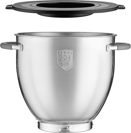 Sencor Κουζινομηχανή 1800W με Ανοξείδωτο Κάδο 6.7lt Inox