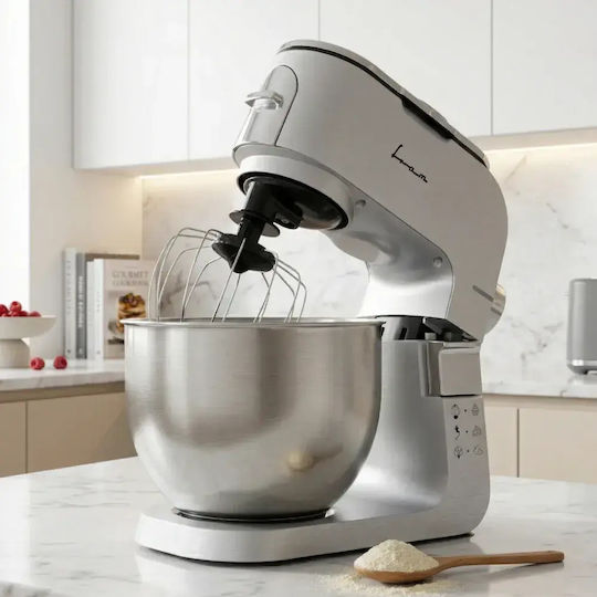 Fram Mixer Planetar 1500W Cu Bol Inox Capacitate 6lt Inox
