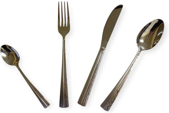 Karvounis Set de Tacâmuri Inoxidabil Argintiu 30buc