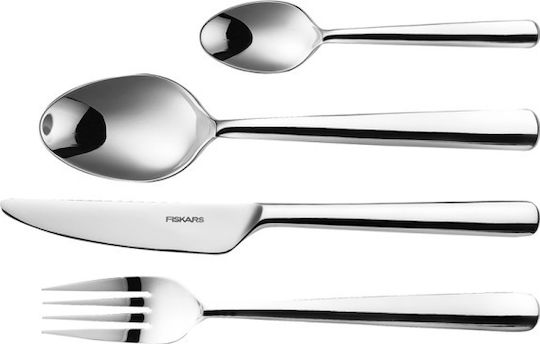 Fiskars Besteckset Edelstahl Silber 24Stück