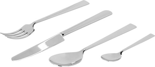 Alessi Besteckset Edelstahl 18/10 Silber 24 Stück