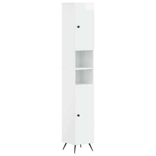 vidaXL Στήλη Μπάνιου Δαπέδου 30x31x190cm Sonoma