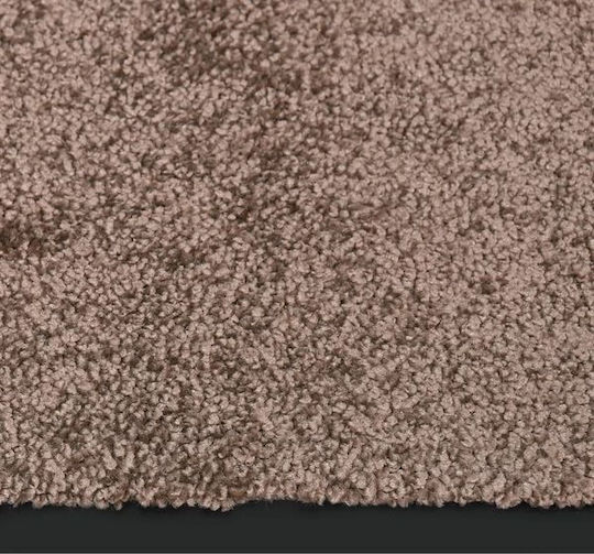 vidaXL Fußmatte Teppich mit rutschfester Unterlage Coffee 40x60cm
