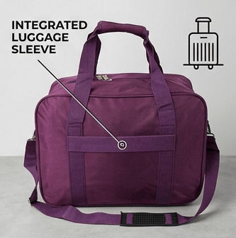 Across Across Sack Reise 25lt Lila Stoff M40xΠ20xΥ30cm
