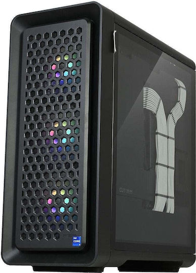 NTT System Гейминг Настолен Компютър (Ultra 5-250KF/32GB DDR5/1.0TB SSD/GeForce RTX 5060/W11 Home)