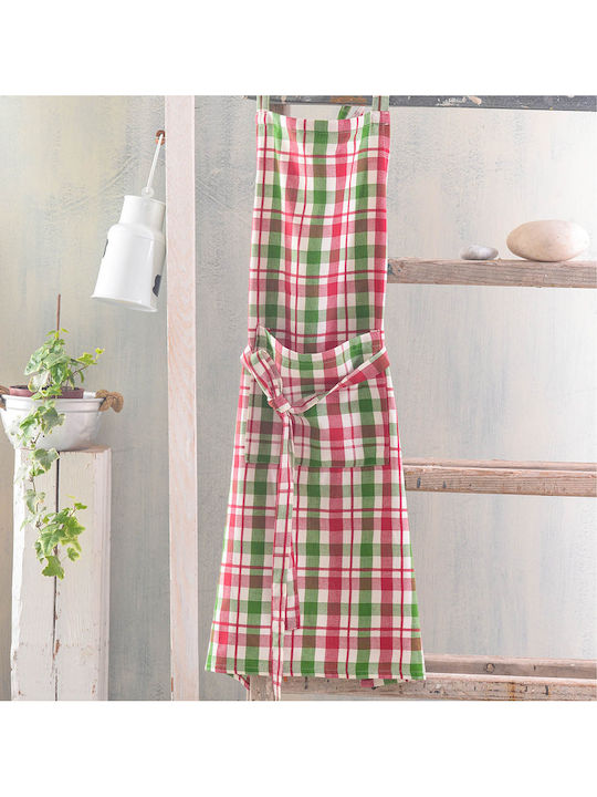 Rythmos Castelo Redgreen Küchenschürze Mehrfarbig 85x60cm 108-106-2435 1Stück