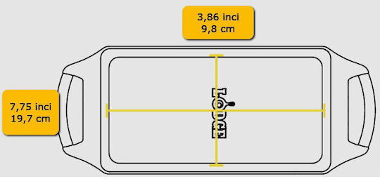 Lodge Formă de Patiserie de Pâine din Fontă 22x11buc 1buc