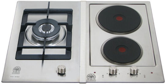 La Germania Gas- & Elektrokochfeld Autonom 61.5x51εκ. Silber