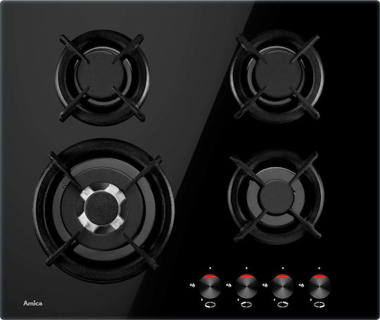 Amica Gas Cooktop Autonomous 60x51εκ.