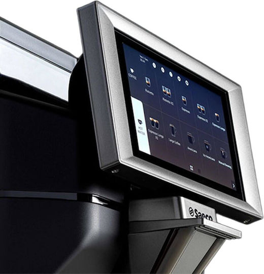 Saeco Magic B2 Automatic Espresso Coffee Machine 1300W Pressure 15bar with Grinding Mill Silver 9J0425