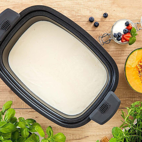 Sencor SPR 5500 SS Slow Cooker 1350W cu Capacitate 6L Argintiu