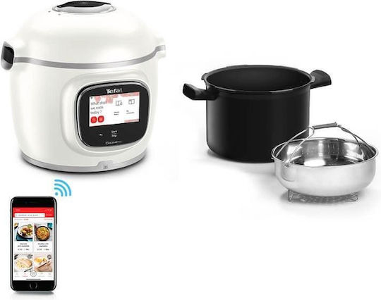 Tefal Cook4me Touch Pro Мултикукър 1600W с Капацитет 6лт