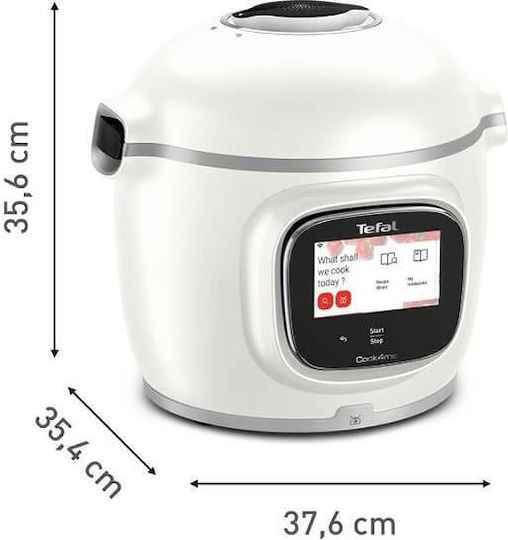 Tefal Cook4me Touch Pro Мултикукър 1600W с Капацитет 6лт