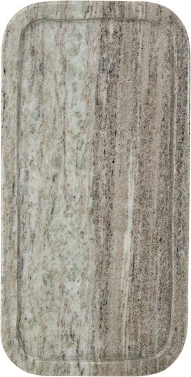 Artekko Διακοσμητικός Δίσκος Μάρμαρο 30x15x1.8cm