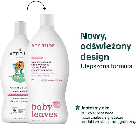 Attitude Little Ones Baby Geschirrspülmittel 1x700ml
