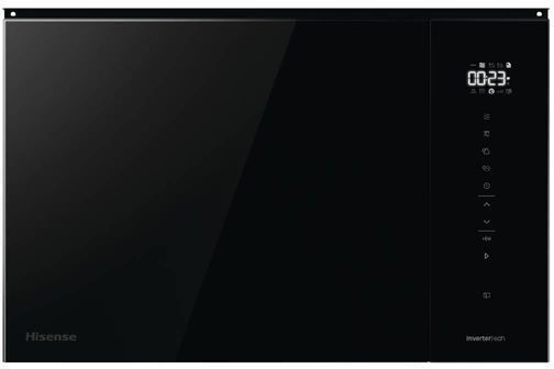 Hisense Eingebauter Mikrowellenofen mit Grill 25lt Schwarze