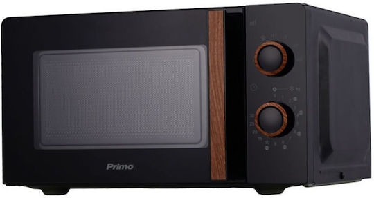 Primo PRMW-40463 Φούρνος Μικροκυμάτων 20lt Μαύρος/Wooden