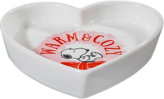 Butlers Christmas Porcelain Plate Hearts 10x10cm