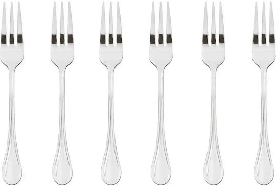 Sambonet Set of Forks Table Silver 6pcs