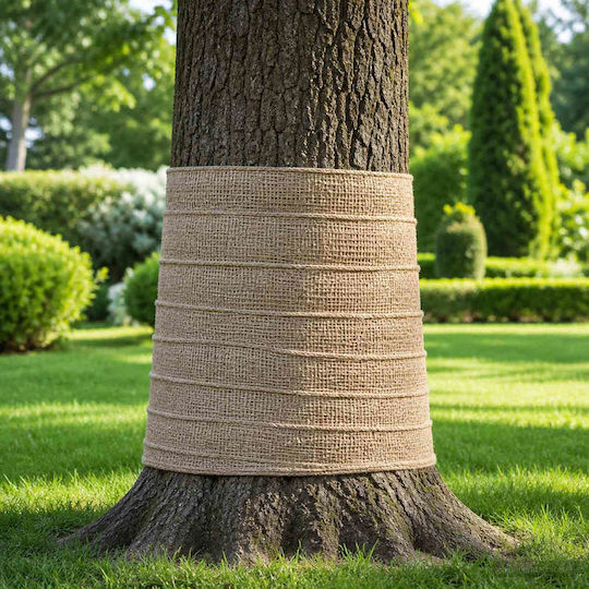 vidaXL Decoration Fabric Loneta 100x2500cm Natural