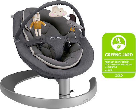 Nuna Manual Relax pentru Bebeluși Leaf Grow Granit pentru Copil până la 9kg