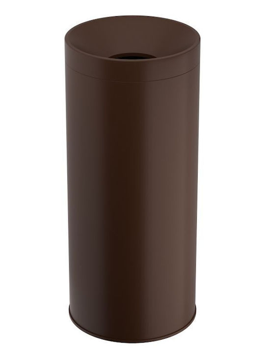 Pam & Co Καλάθι Απλύτων Μεταλλικό 65lt 34x34x70cm Καφέ