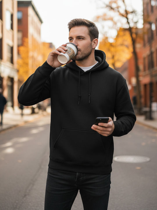 Gildan 18500 Men's Promotional Sweatshirt Black
