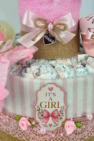 Baby Geschenksets Windeltorte Für Mädchen