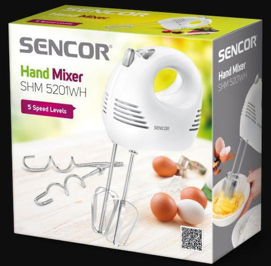Sencor Μίξερ Χειρός 300W Λευκό