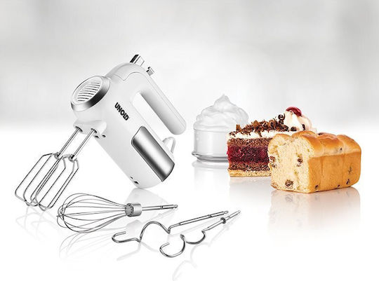 Unold Mixer Handmixer 450W Weiß