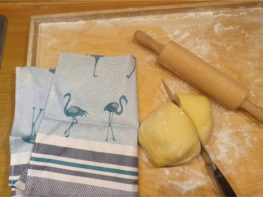 Zwoltex Handtuch aus 100% Baumwolle in Grün Farbe 50x70cm