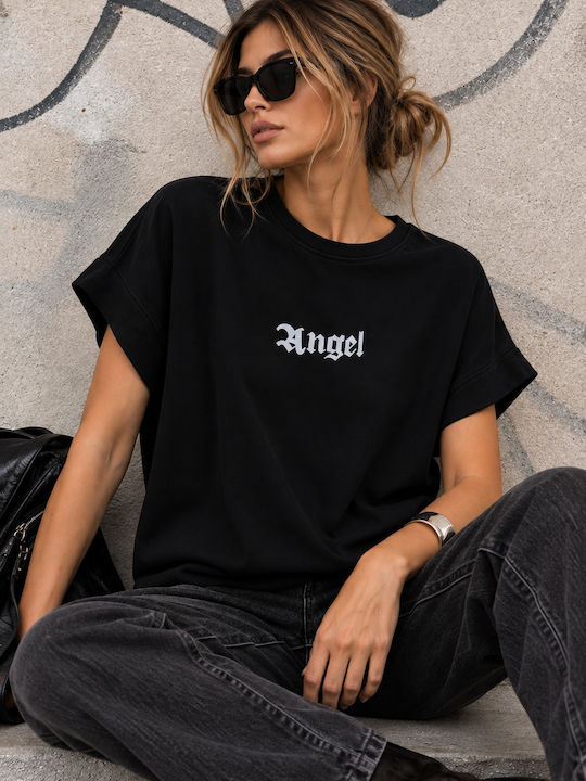 Γυναικείο T-shirt Μαύρο