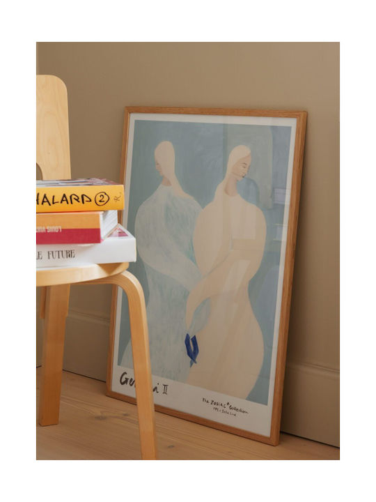 Poster Gemini Sofia Lind Bej Albastru 50 X 70 Cm Poster Club