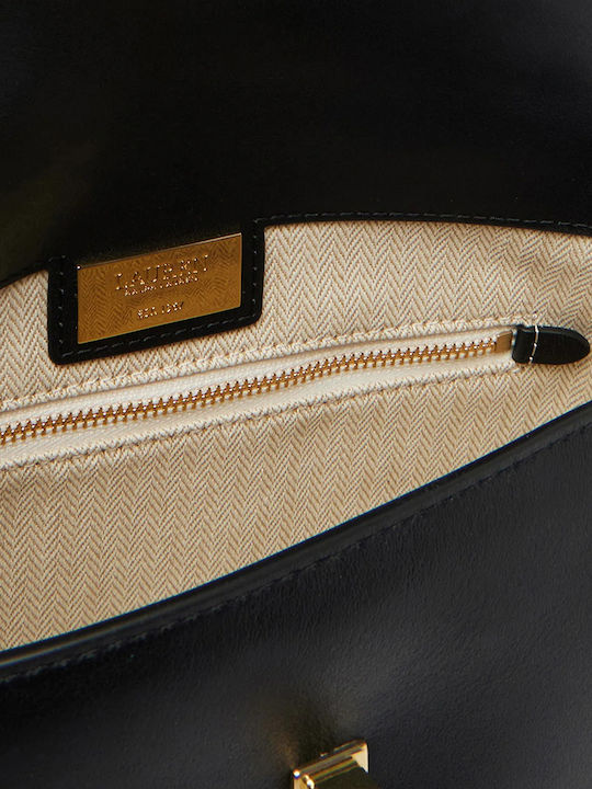 Lauren Leather Women's Shoulder Bag Black