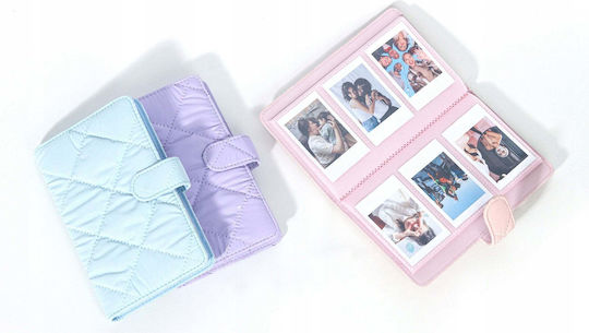 Loveinstant Mini Fotoalbum für 108 Lila Fotos