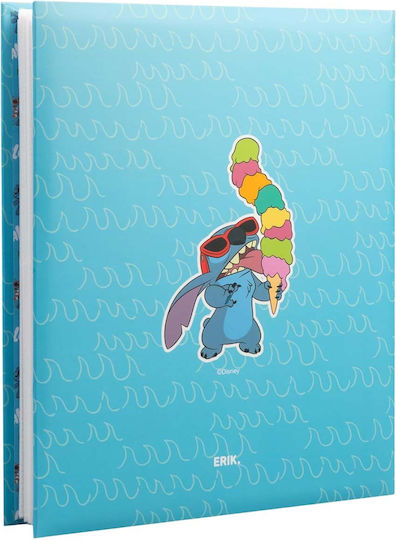 Disney Детски Албум Stitch за 304 Фотографии Син 13x20см