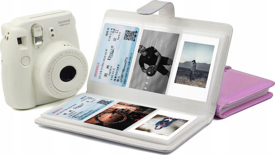 Любимият миг Фотоалбум Instax 7 8 9 11 96 снимки Сребърна светкавица