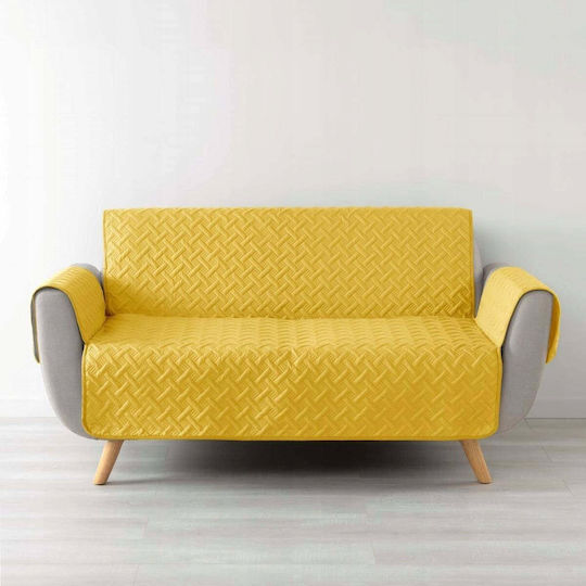 Douceur d'Intérieur Комплект Чаршафи С Ластик За Холна Гарнитура Жълти 223x179см