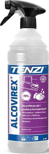 Tenzi Απολυμαντικό Ειδικό Καθαριστικό σε Spray για Γυαλί, Υφάσματα & Μέταλλα 1lt