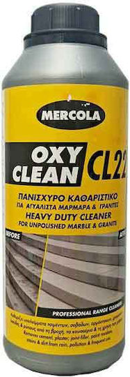 Mercola CL 22 Oxy Clean Почистващо Средство За Петна За Мрамори И Подове 1л 5013