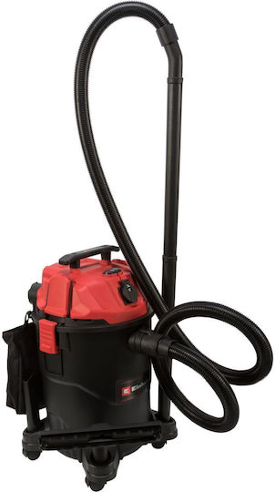Einhell Tcvc 1825 A Σκούπα Υγρών / Στερεών με Πλαστικό Κάδο 25lt Μαύρη