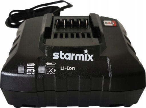Starmix Apl-1422 Прахосмукачка за Мокро/Сухо Почистване 1400W с Пластмасов Контейнер 22л Черна