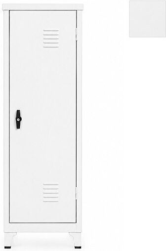 Dulap cu o ușă Metal Galvanizat cu 5 Rafturi 60x45x175cm
