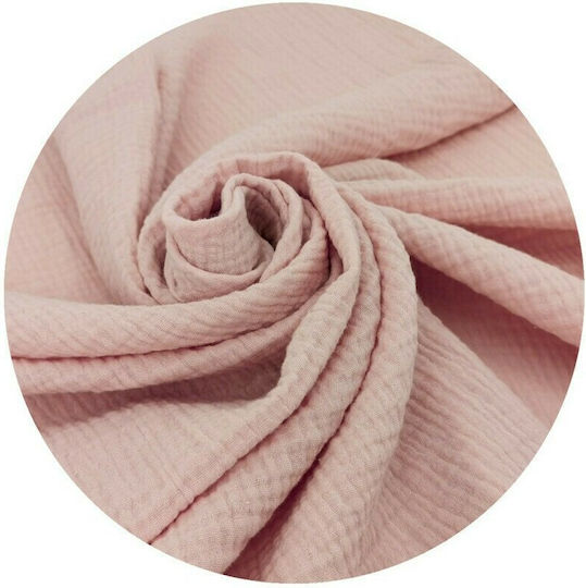 Qmini Perna Pentru Bebelusi Tip Cuib Roz Pudrat 55x75cm