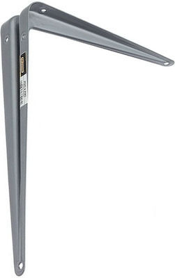 FFG Heavy-Duty Metallic Corner Shelf Gray 150x200mm 37905