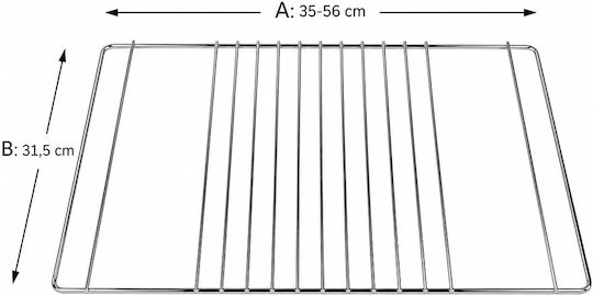 74.10.50.10 Oven Rack Replacement 53x31.5cm